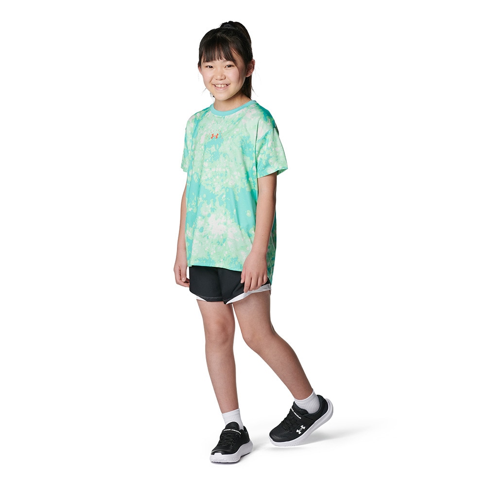 アンダーアーマー（UNDER ARMOUR）（キッズ）キッズ テック プリント ショートスリーブTシャツ 1384690 482