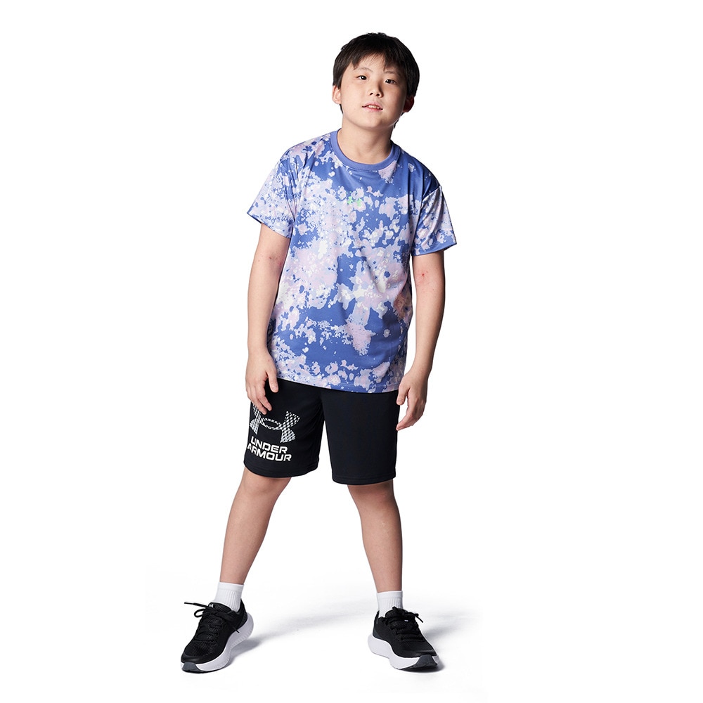 アンダーアーマー（UNDER ARMOUR）（キッズ）キッズ テック プリント ショートスリーブTシャツ 1384690 561