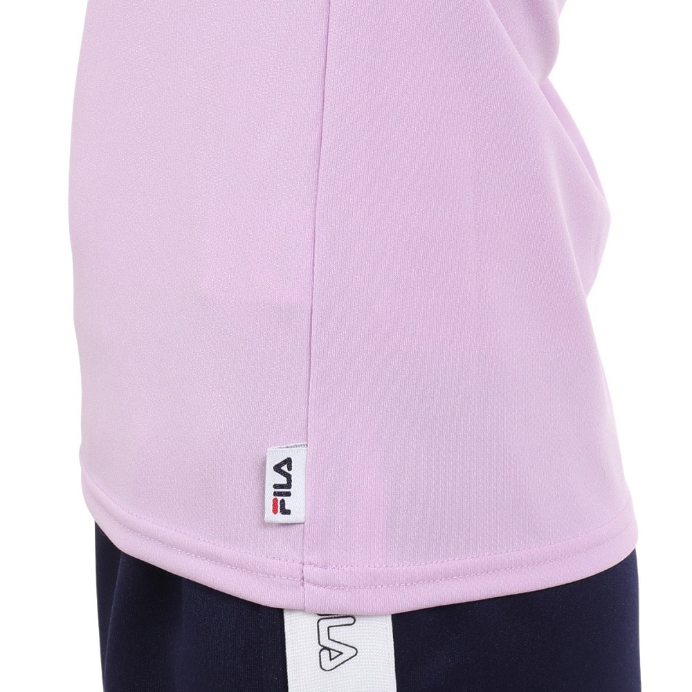 フィラ（FILA）（キッズ）ガールズ 半袖Tシャツ 114-700 LAV