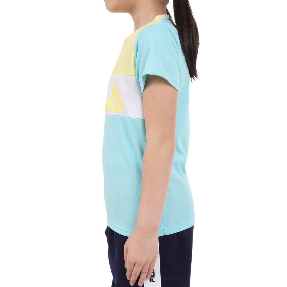 フィラ（FILA）（キッズ）ガールズ 半袖Tシャツ 114-700 MNT