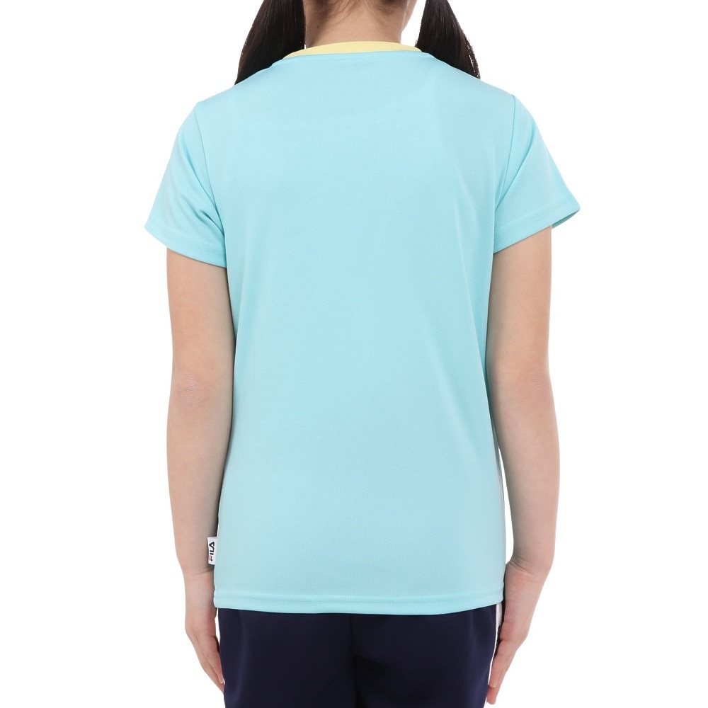 フィラ（FILA）（キッズ）ガールズ 半袖Tシャツ 114-700 MNT