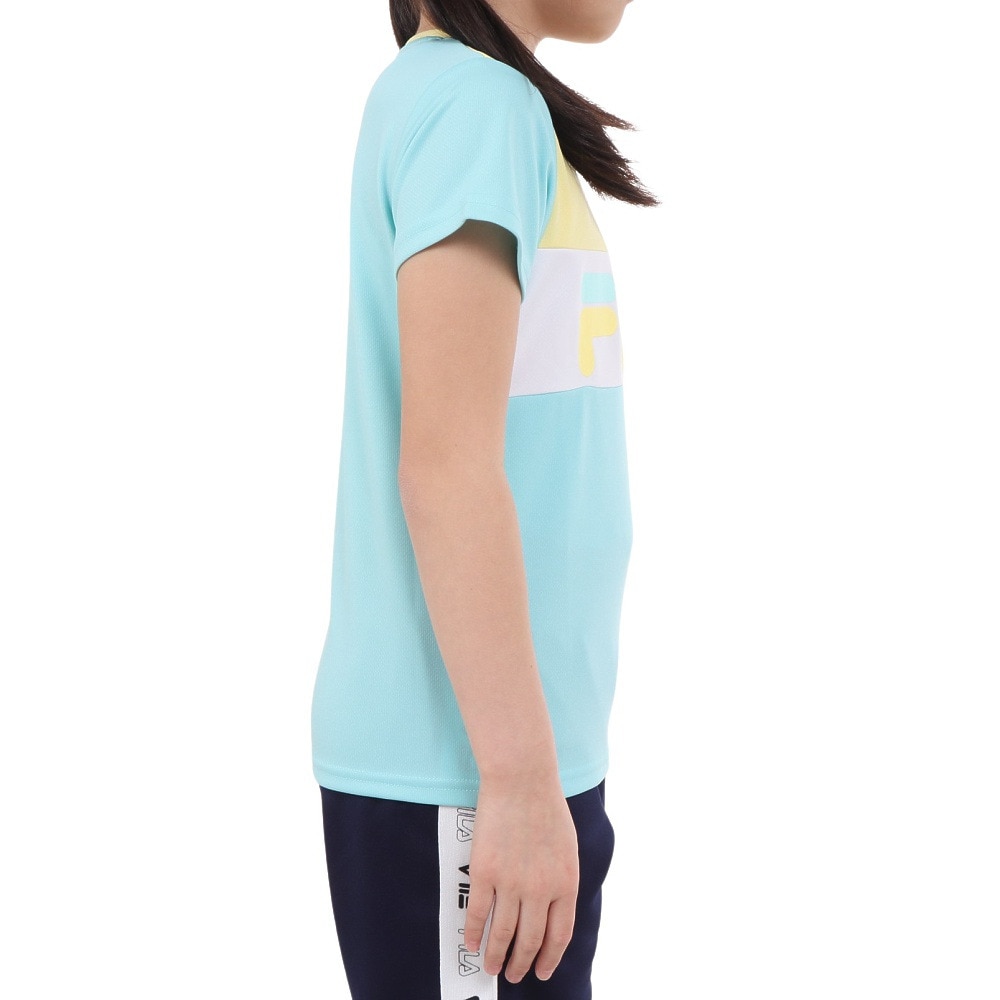 フィラ（FILA）（キッズ）ガールズ 半袖Tシャツ 114-700 MNT