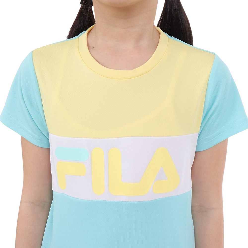 フィラ（FILA）（キッズ）ガールズ 半袖Tシャツ 114-700 MNT