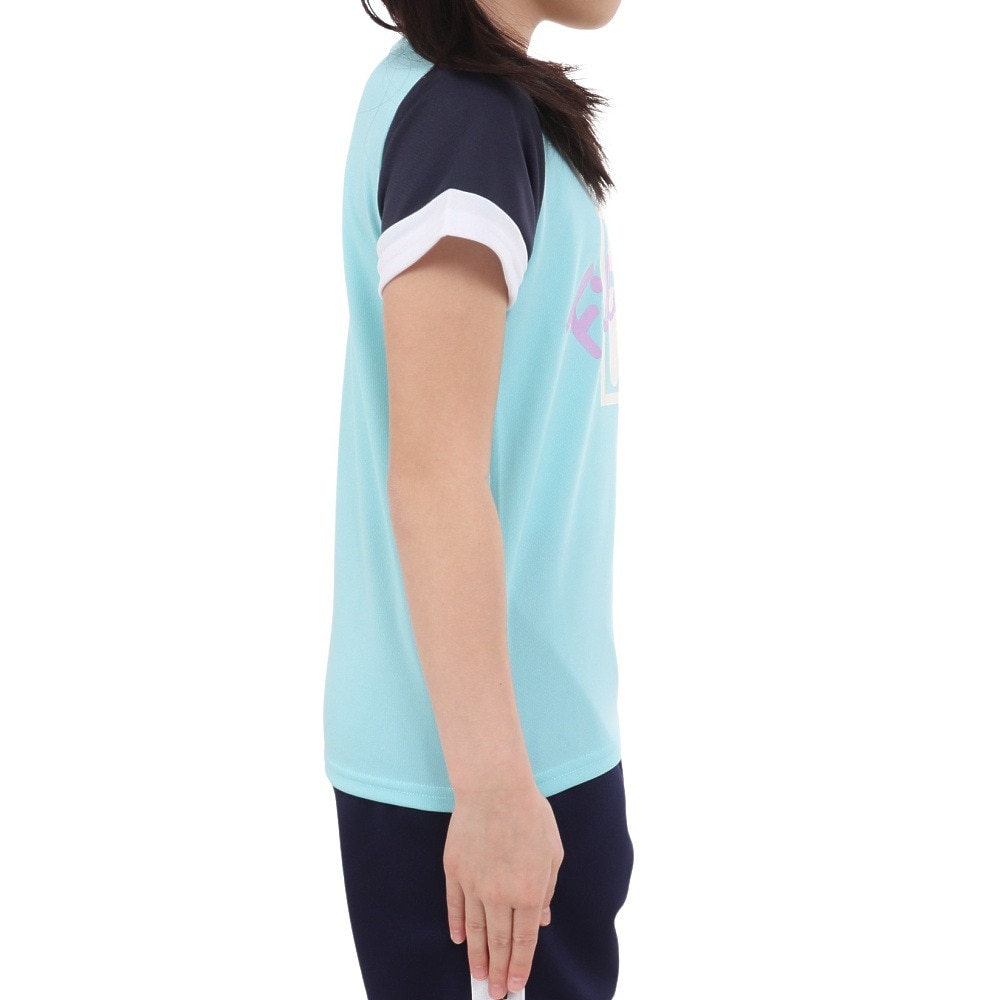 フィラ（FILA）（キッズ）ガールズ 半袖Tシャツ 114-701 MNT