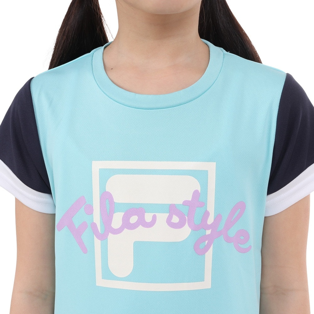フィラ（FILA）（キッズ）ガールズ 半袖Tシャツ 114-701 MNT