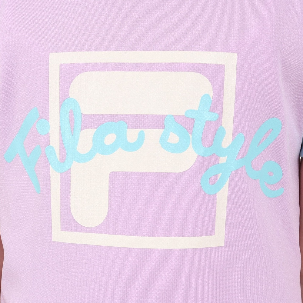フィラ（FILA）（キッズ）ガールズ 半袖Tシャツ 114701 LAV