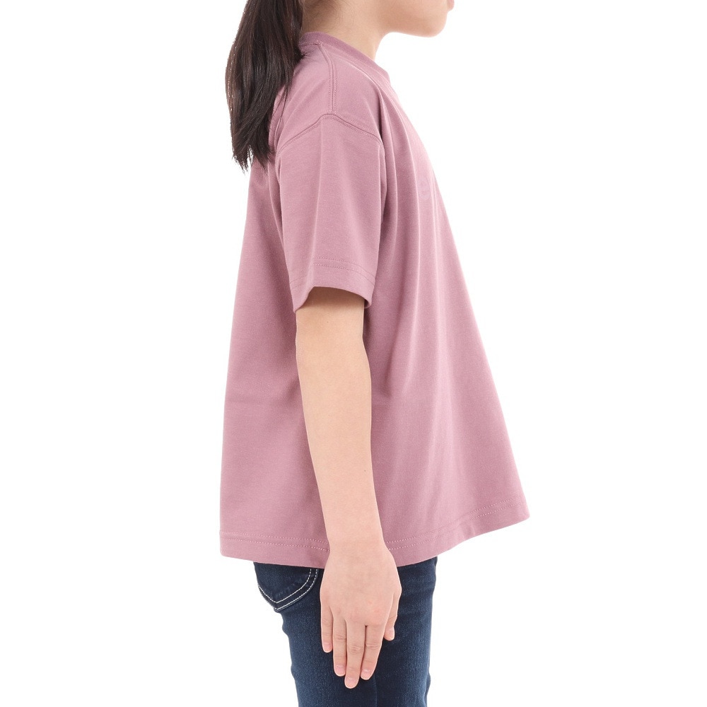 ニューバランス（new balance）（キッズ）ジュニア 吸水速乾 Linear logo 半袖Tシャツ ABT45062RSE
