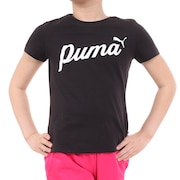 プーマ（PUMA）（キッズ）ジュニア ESS+ BLOSSOM Tシャツ 681385 01 BLK