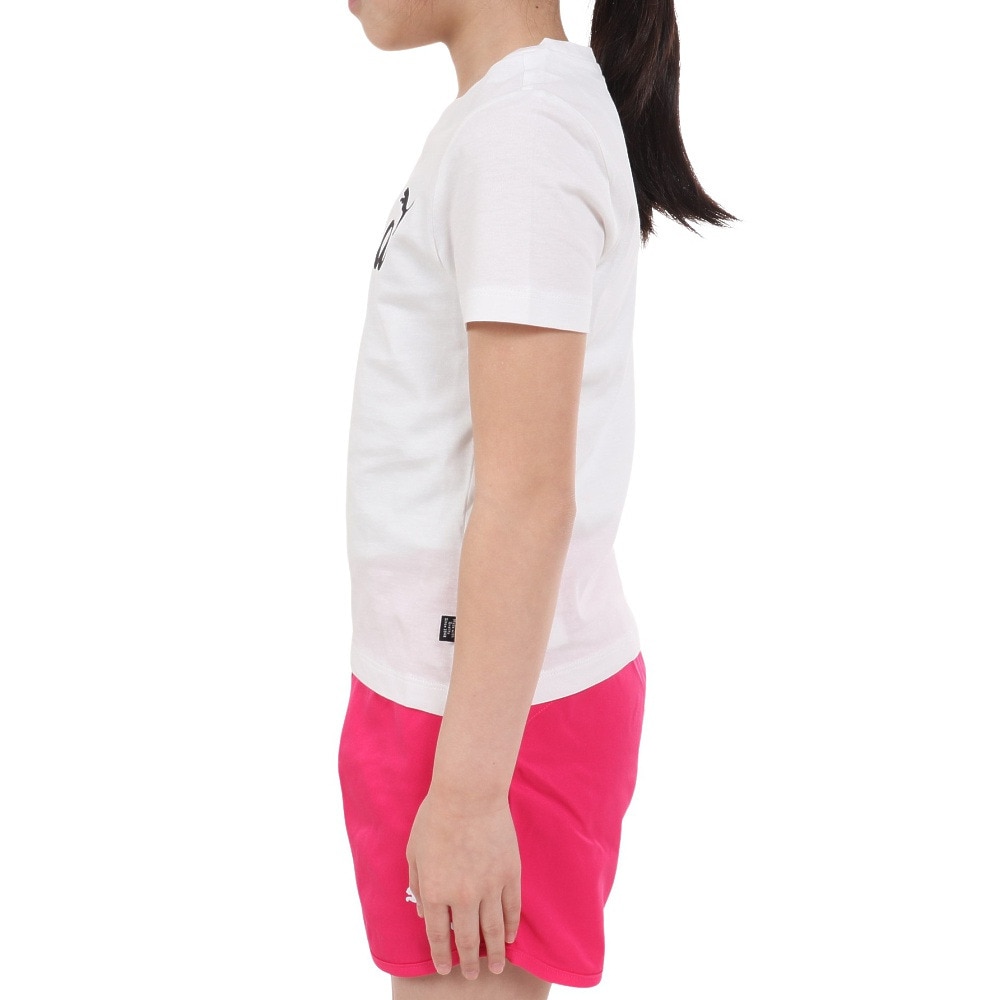 プーマ（PUMA）（キッズ）ジュニア ESS+ BLOSSOM Tシャツ 681385 02 WHT