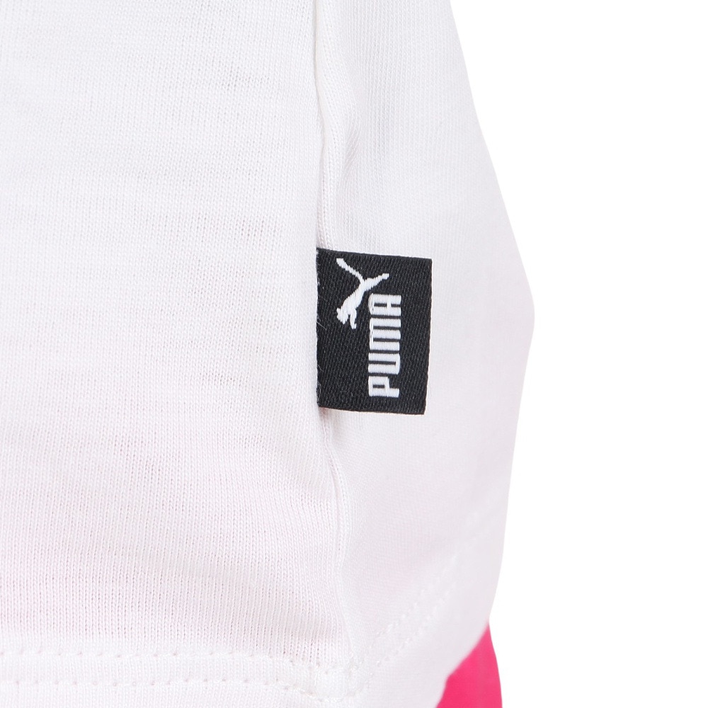 プーマ（PUMA）（キッズ）ジュニア ESS+ BLOSSOM Tシャツ 681385 02 WHT