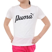 プーマ（PUMA）（キッズ）ジュニア ESS+ BLOSSOM Tシャツ 681385 02 WHT