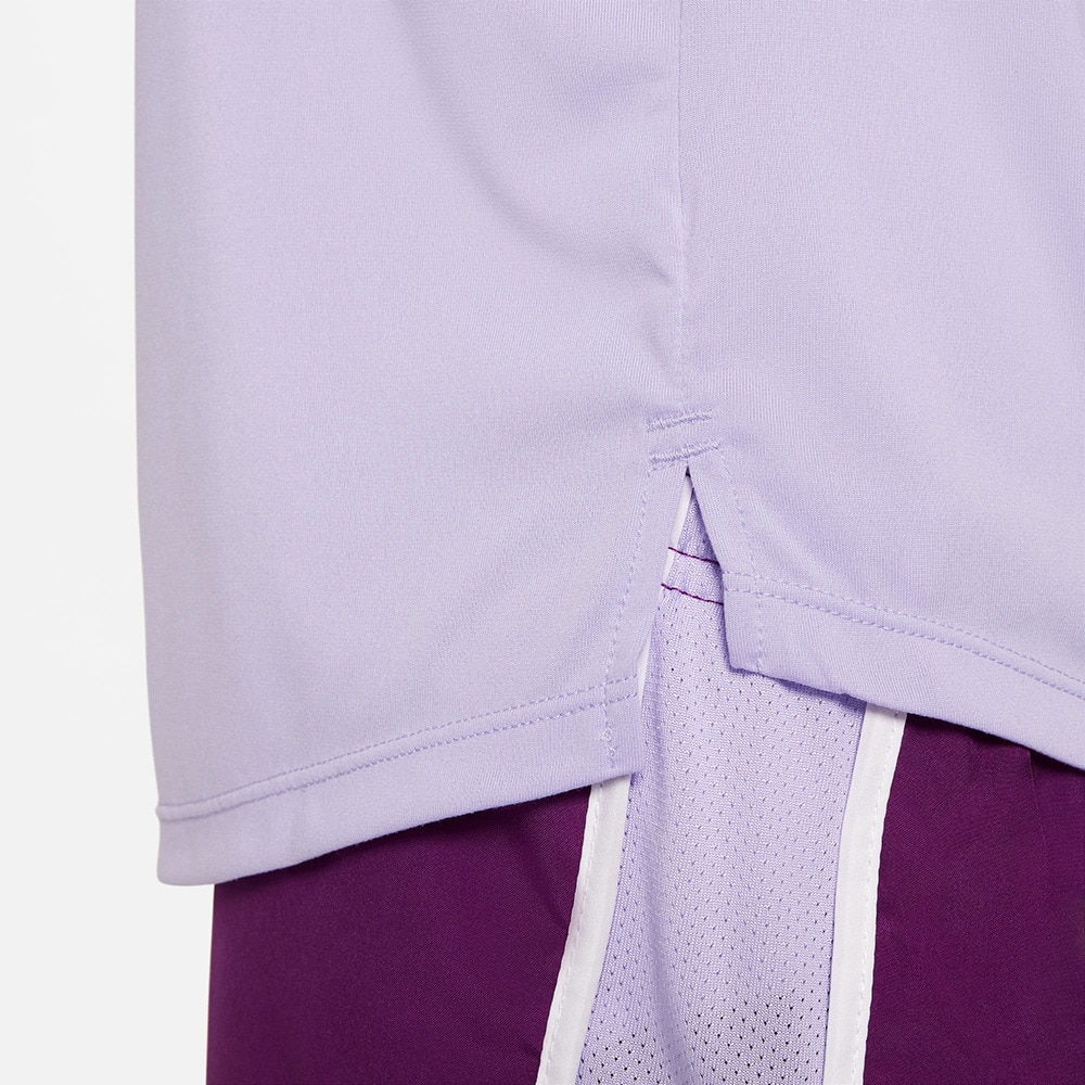 ナイキ（NIKE）（キッズ）ガールズ ドライフィット ショートスリーブ トレーニングトップ DD7639-515