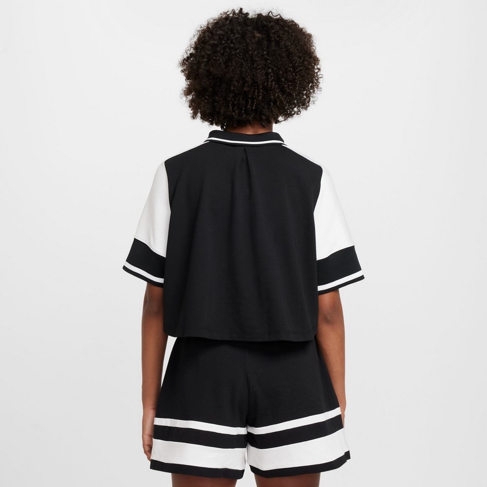 ナイキ（NIKE）（キッズ）ガールズ スポーツウエア ノベルティ CAPS クロップ トップ 半袖Tシャツ FV0188-010