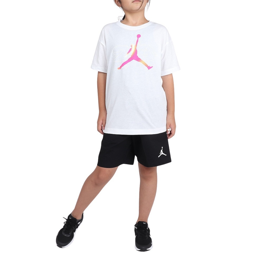 ジョーダン（JORDAN）（キッズ）ジュニア ガールズ 23 レモネード スタンド ショートスリーブ Tシャツ 45D166-001
