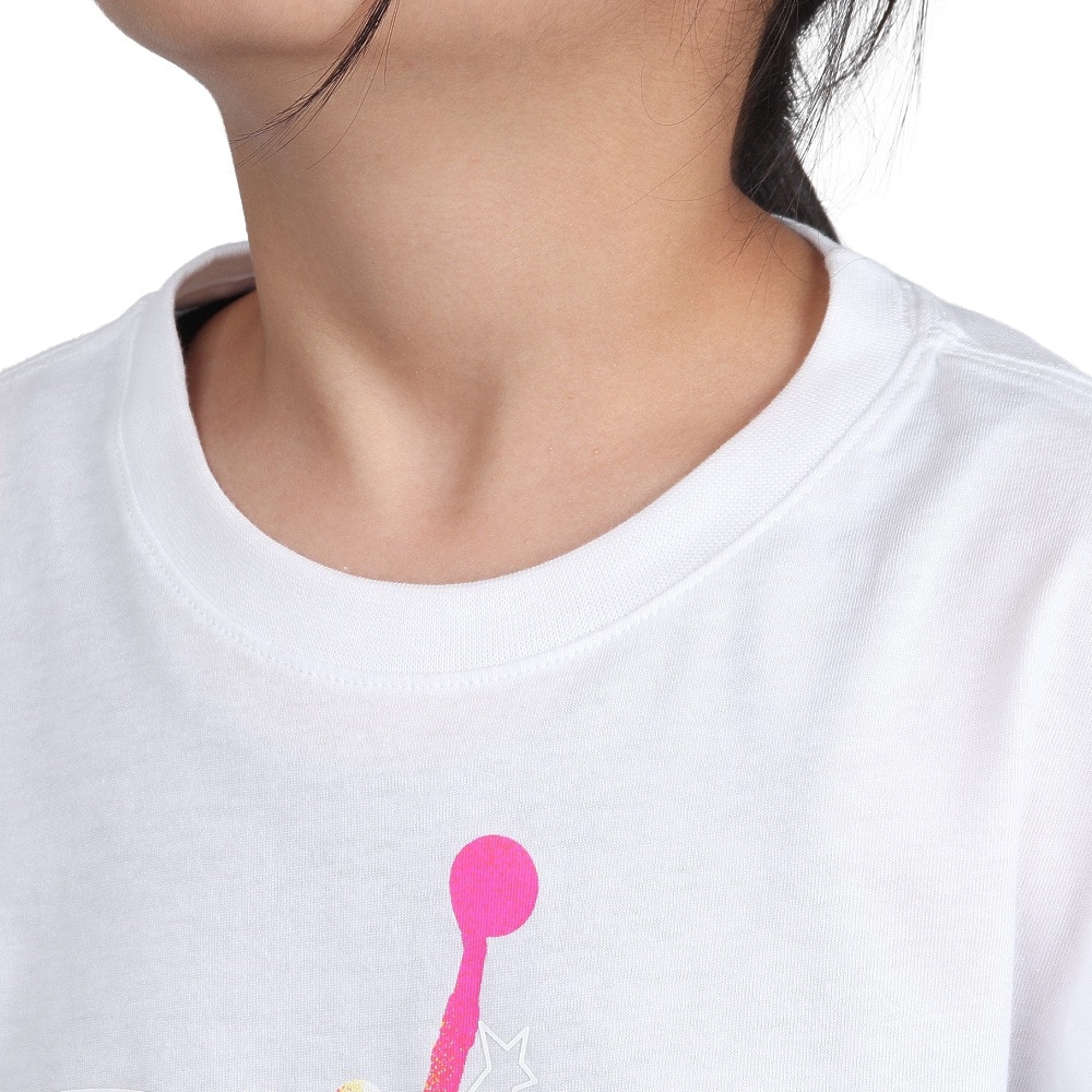 ジョーダン（JORDAN）（キッズ）ジュニア ガールズ 23 レモネード スタンド ショートスリーブ Tシャツ 45D166-001
