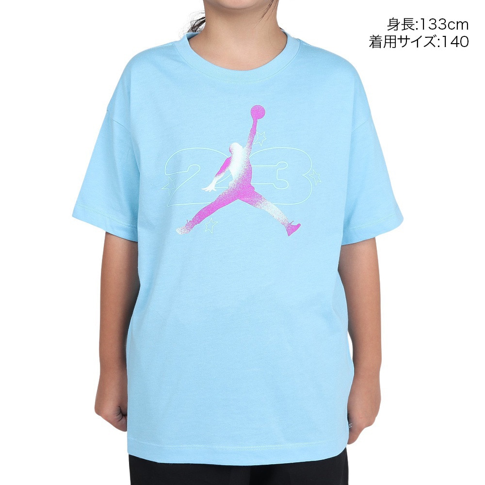 ジョーダン（JORDAN）（キッズ）ガールズ 23 LEMONADE STAND 半袖Tシャツ 45D166-BJB
