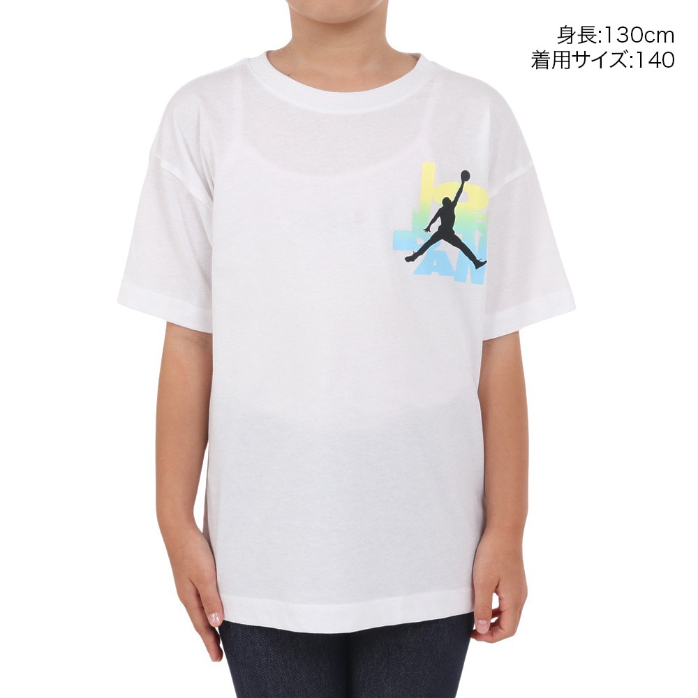 ジョーダン（JORDAN）（キッズ）ガールズ SKK DUNK 半袖Tシャツ 45D185-001