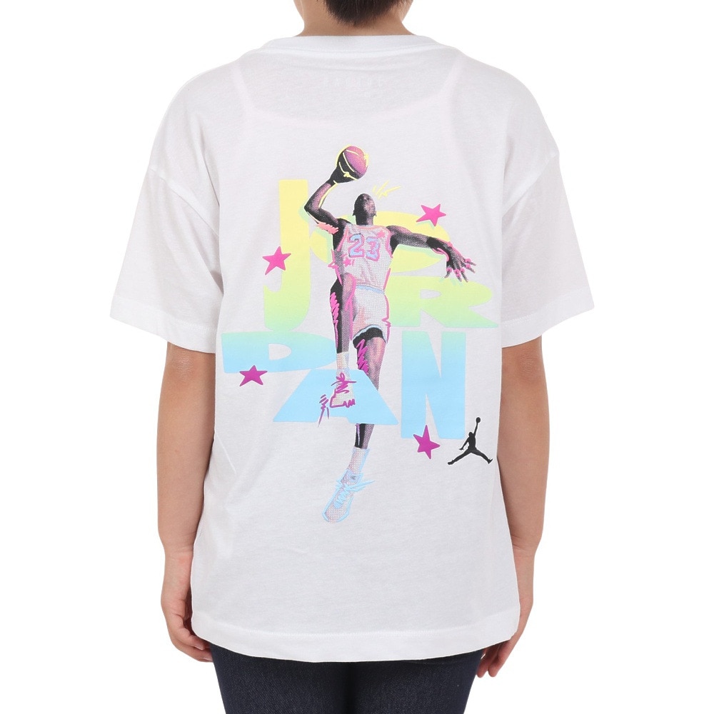 ジョーダン（JORDAN）（キッズ）ガールズ SKK DUNK 半袖Tシャツ 45D185-001