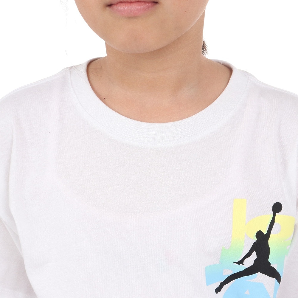 ジョーダン（JORDAN）（キッズ）ガールズ SKK DUNK 半袖Tシャツ 45D185-001