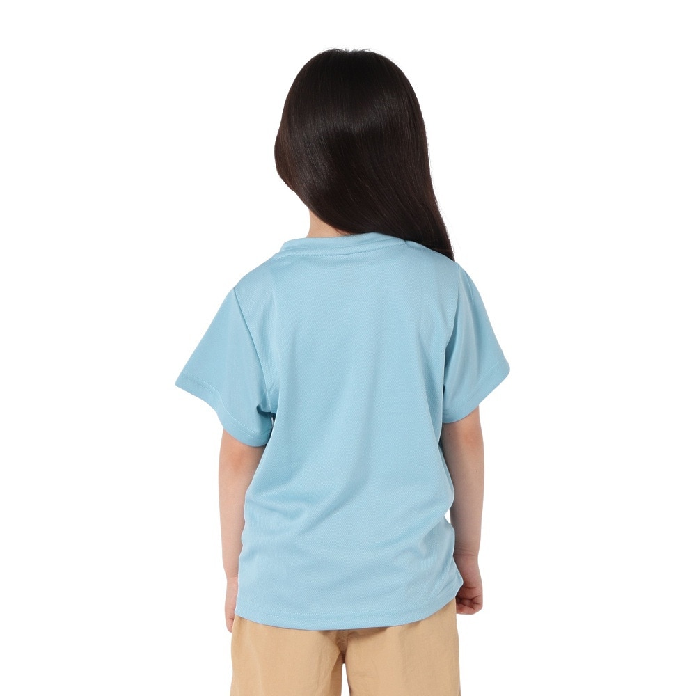 ジローム（GIRAUDM）（キッズ）ジュニア ドライプラス15 メッシュ 半袖Tシャツ GSCLT CT5S0058-TR865-GRJY BLU