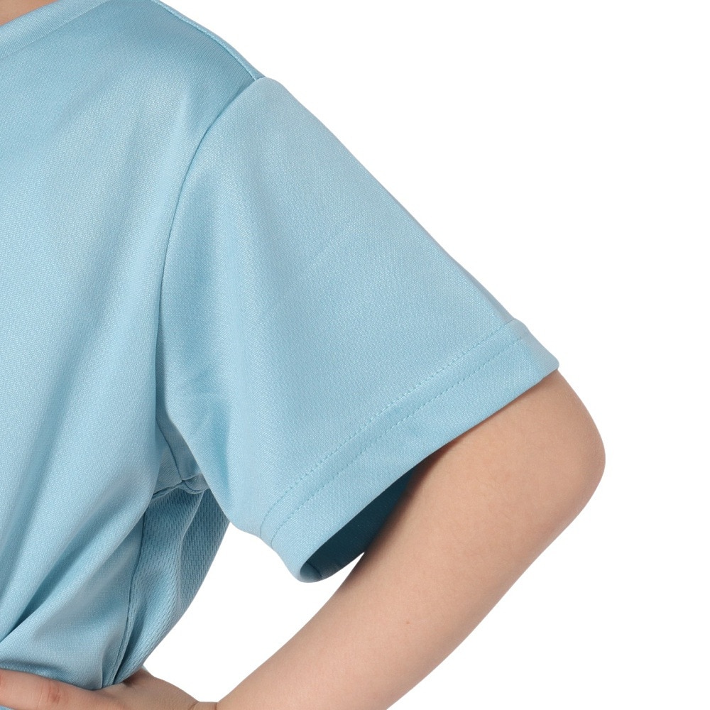 ジローム（GIRAUDM）（キッズ）ジュニア ドライプラス15 メッシュ 半袖Tシャツ GSCLT CT5S0058-TR865-GRJY BLU
