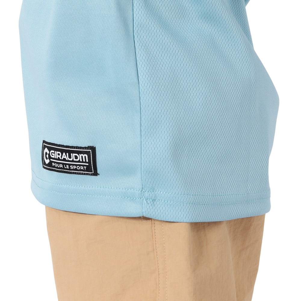 ジローム（GIRAUDM）（キッズ）ジュニア ドライプラス15 メッシュ 半袖Tシャツ GSCLT CT5S0058-TR865-GRJY BLU