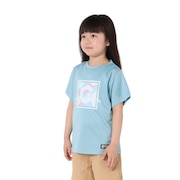 (キッズ)ジュニア ドライプラス15 メッシュ 半袖Tシャツ GSCLT CT5S0058-TR865-GRJY BLU