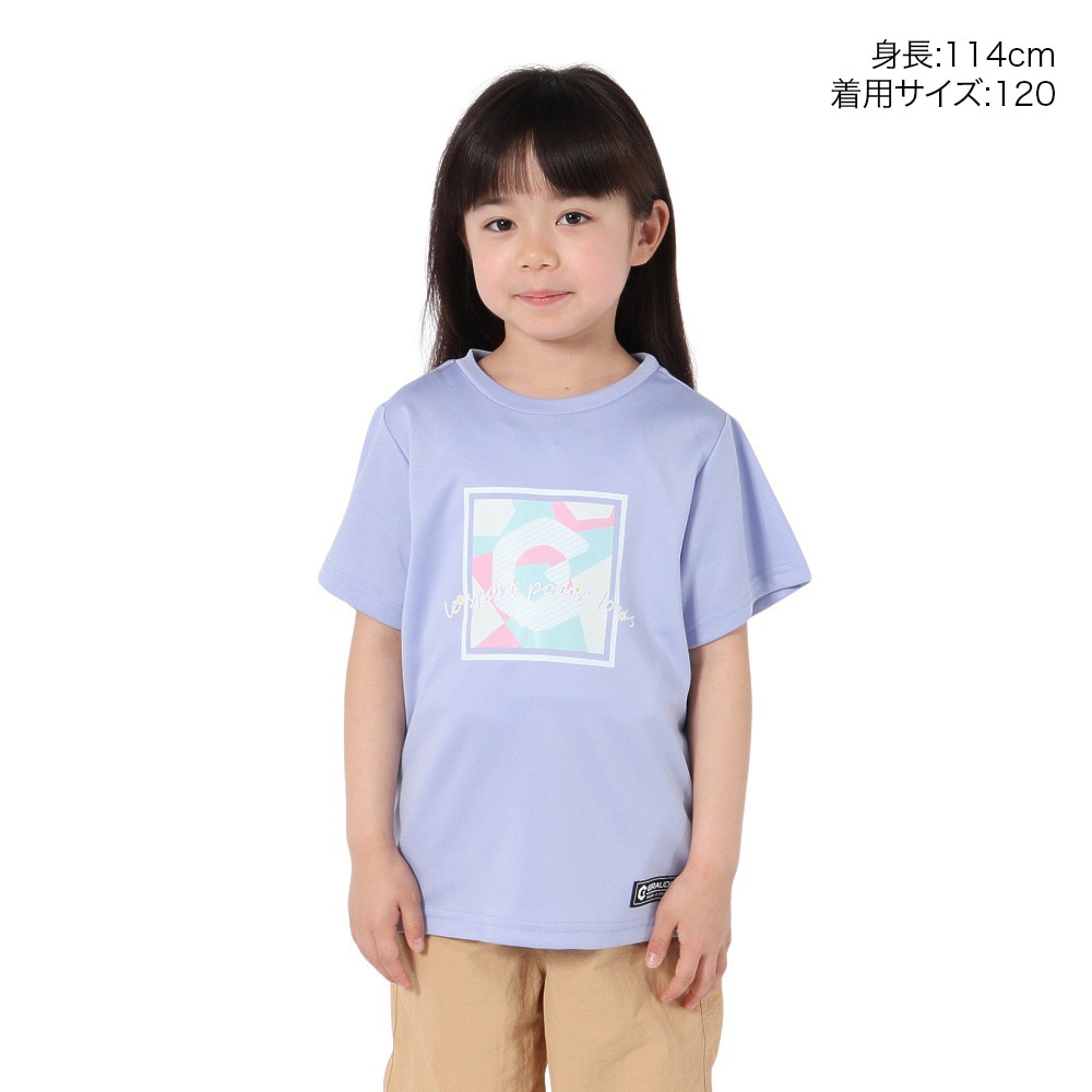 ジローム（GIRAUDM）（キッズ）ジュニア ドライプラス15 メッシュ 半袖Tシャツ GSCLT CT5S0058-TR865-GRJY PUL