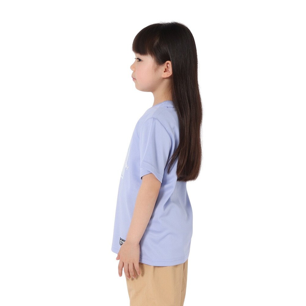 ジローム（GIRAUDM）（キッズ）ジュニア ドライプラス15 メッシュ 半袖Tシャツ GSCLT CT5S0058-TR865-GRJY PUL
