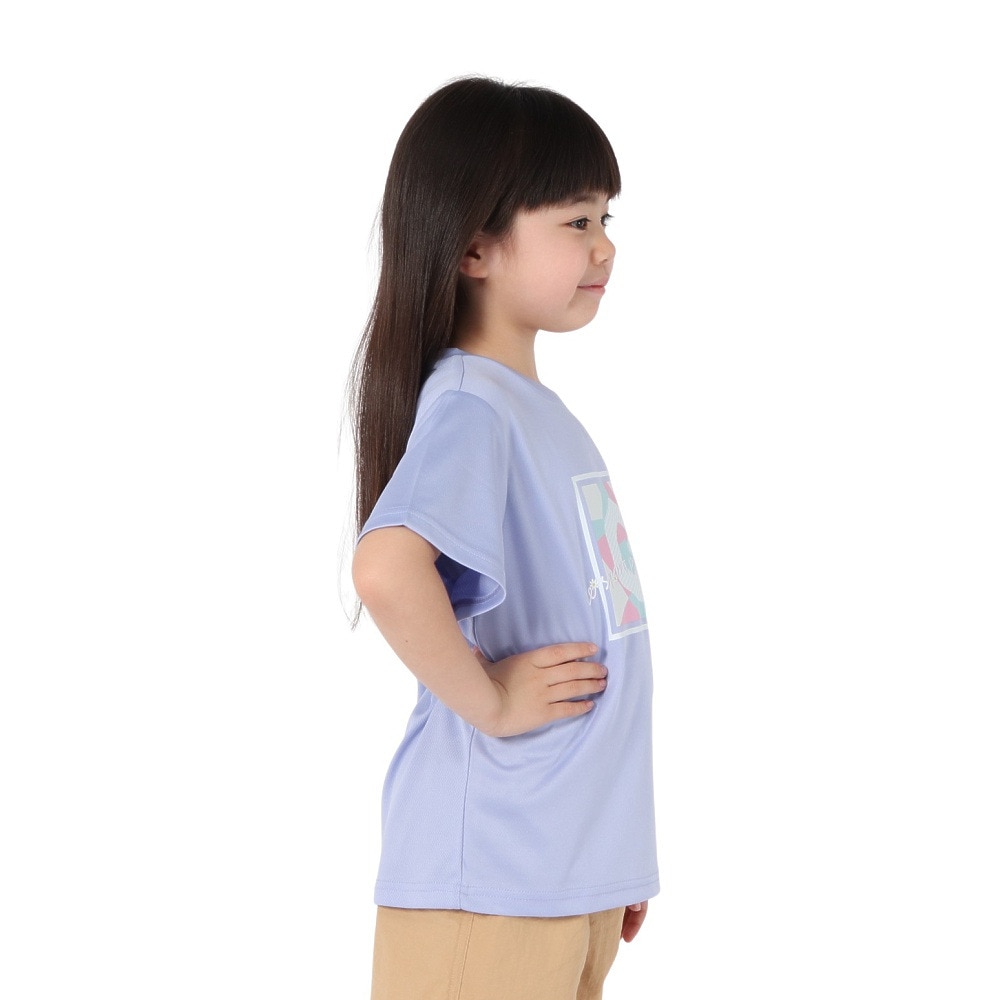 ジローム（GIRAUDM）（キッズ）ジュニア ドライプラス15 メッシュ 半袖Tシャツ GSCLT CT5S0058-TR865-GRJY PUL