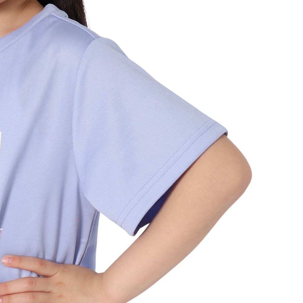 ジローム（GIRAUDM）（キッズ）ジュニア ドライプラス15 メッシュ 半袖Tシャツ GSCLT CT5S0058-TR865-GRJY PUL