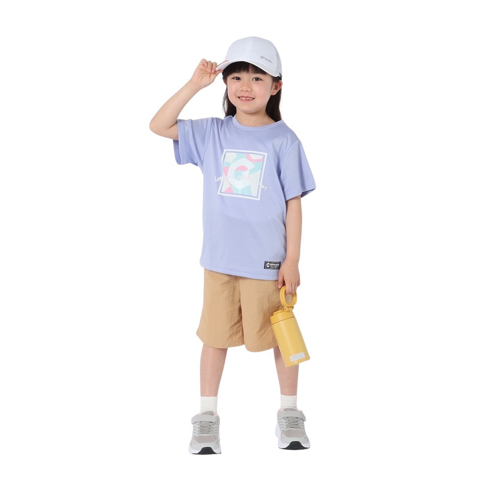 ジローム（GIRAUDM）（キッズ）ジュニア ドライプラス15 メッシュ 半袖Tシャツ GSCLT CT5S0058-TR865-GRJY PUL