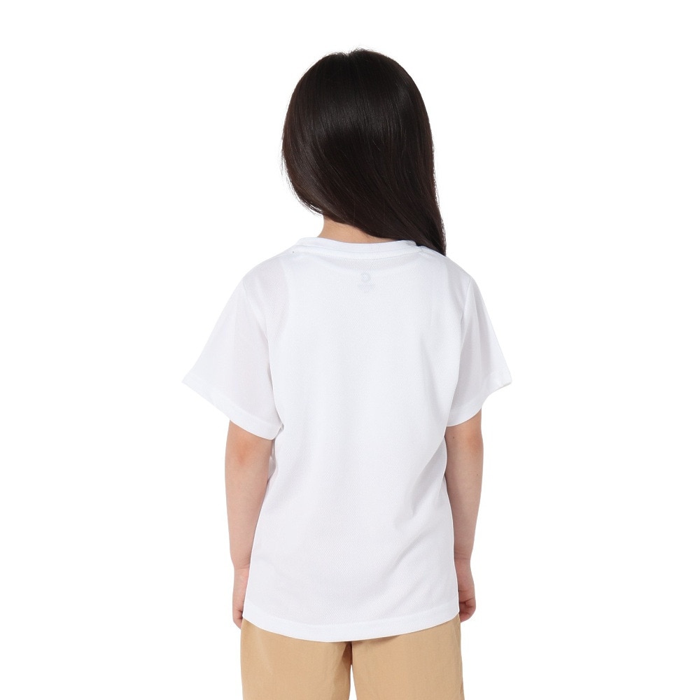 ジローム（GIRAUDM）（キッズ）ジュニア ドライプラス15 メッシュ 半袖Tシャツ GSCLT CT5S0058-TR865-GRJY WHT