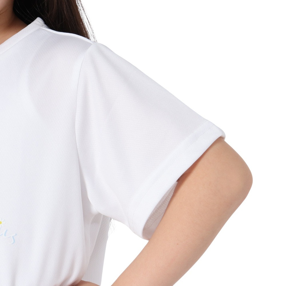 ジローム（GIRAUDM）（キッズ）ジュニア ドライプラス15 メッシュ 半袖Tシャツ GSCLT CT5S0058-TR865-GRJY WHT