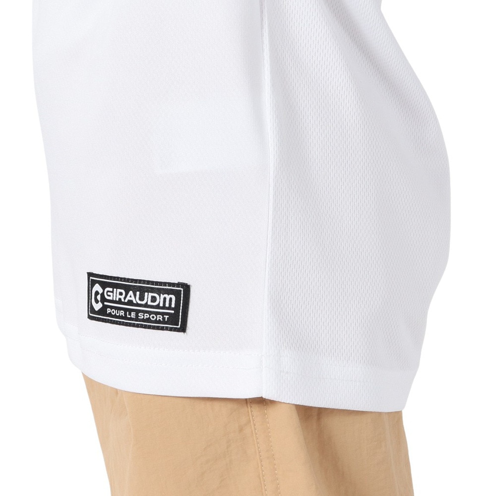 ジローム（GIRAUDM）（キッズ）ジュニア ドライプラス15 メッシュ 半袖Tシャツ GSCLT CT5S0058-TR865-GRJY WHT