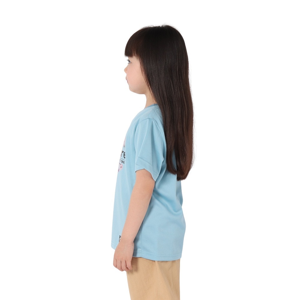 ジローム（GIRAUDM）（キッズ）ジュニア ドライプラス15 メッシュ 半袖Tシャツ GSFLT CT5S0059-TR865-GRJY BLU
