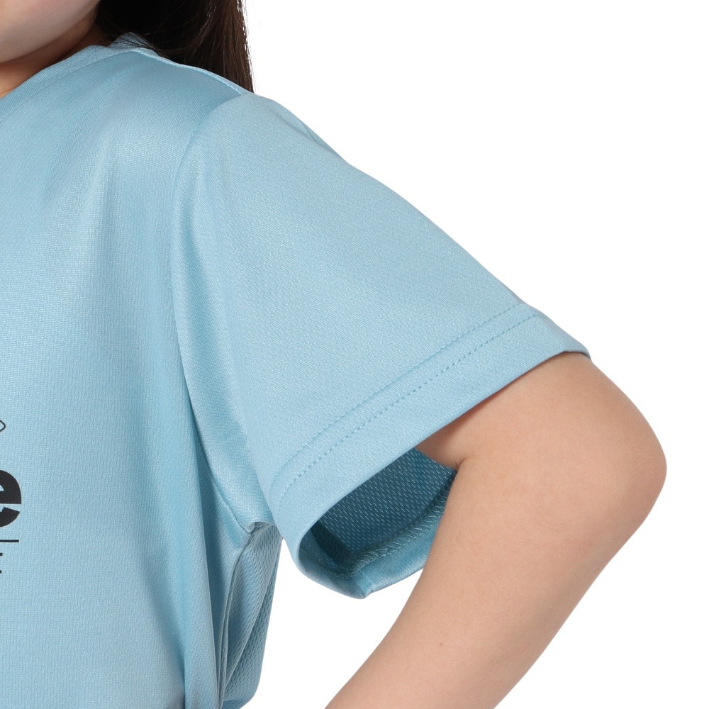 ジローム（GIRAUDM）（キッズ）ジュニア ドライプラス15 メッシュ 半袖Tシャツ GSFLT CT5S0059-TR865-GRJY BLU