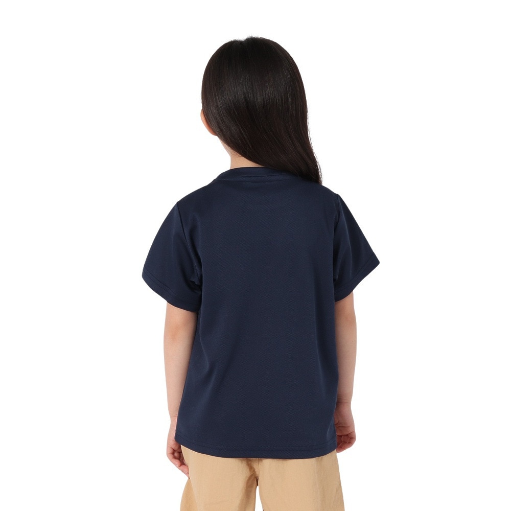 ジローム（GIRAUDM）（キッズ）ジュニア ドライプラス15 メッシュ 半袖Tシャツ GSFLT CT5S0059-TR865-GRJY NVY