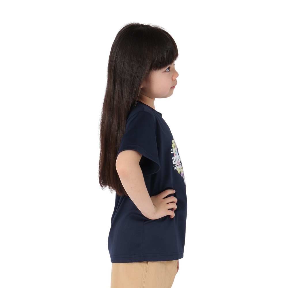 ジローム（GIRAUDM）（キッズ）ジュニア ドライプラス15 メッシュ 半袖Tシャツ GSFLT CT5S0059-TR865-GRJY NVY