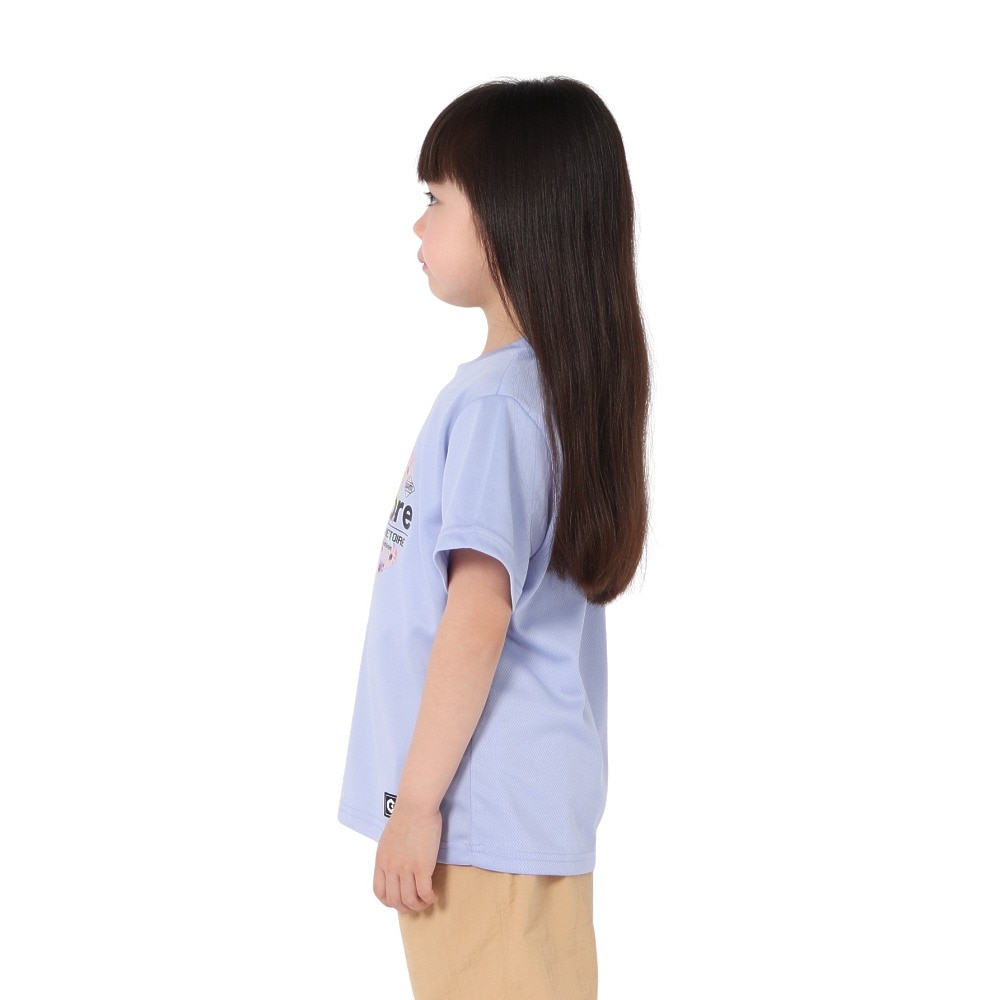 ジローム（GIRAUDM）（キッズ）ジュニア ドライプラス15 メッシュ 半袖Tシャツ GSFLT CT5S0059-TR865-GRJY PUL