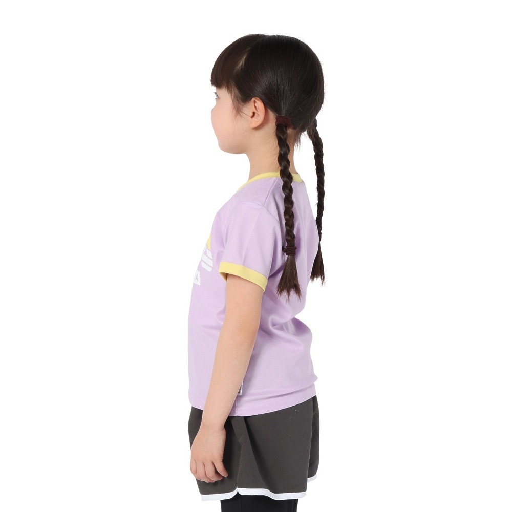 フィラ（FILA）（キッズ）ガールズ 半袖Tシャツ 115702 LAV