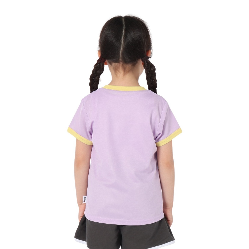 フィラ（FILA）（キッズ）ガールズ 半袖Tシャツ 115702 LAV