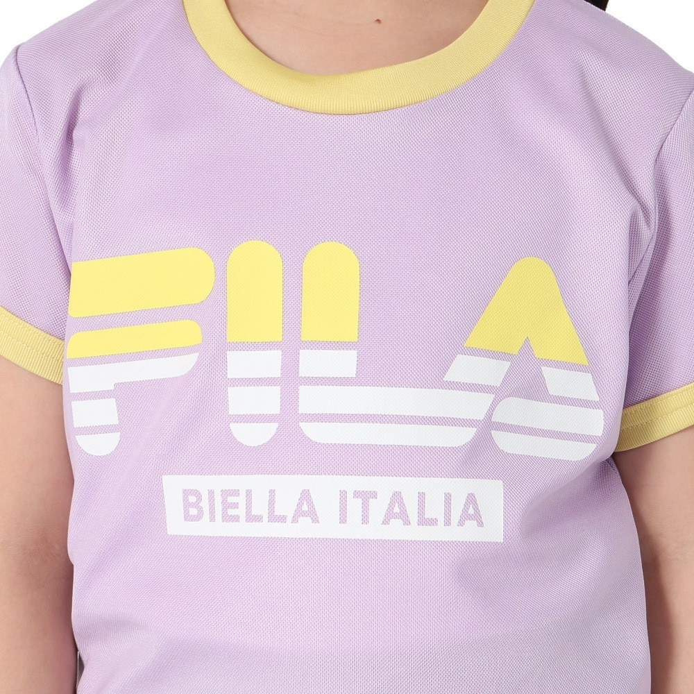 フィラ（FILA）（キッズ）ガールズ 半袖Tシャツ 115702 LAV