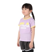 (キッズ)ガールズ 半袖Tシャツ 115702 LAV