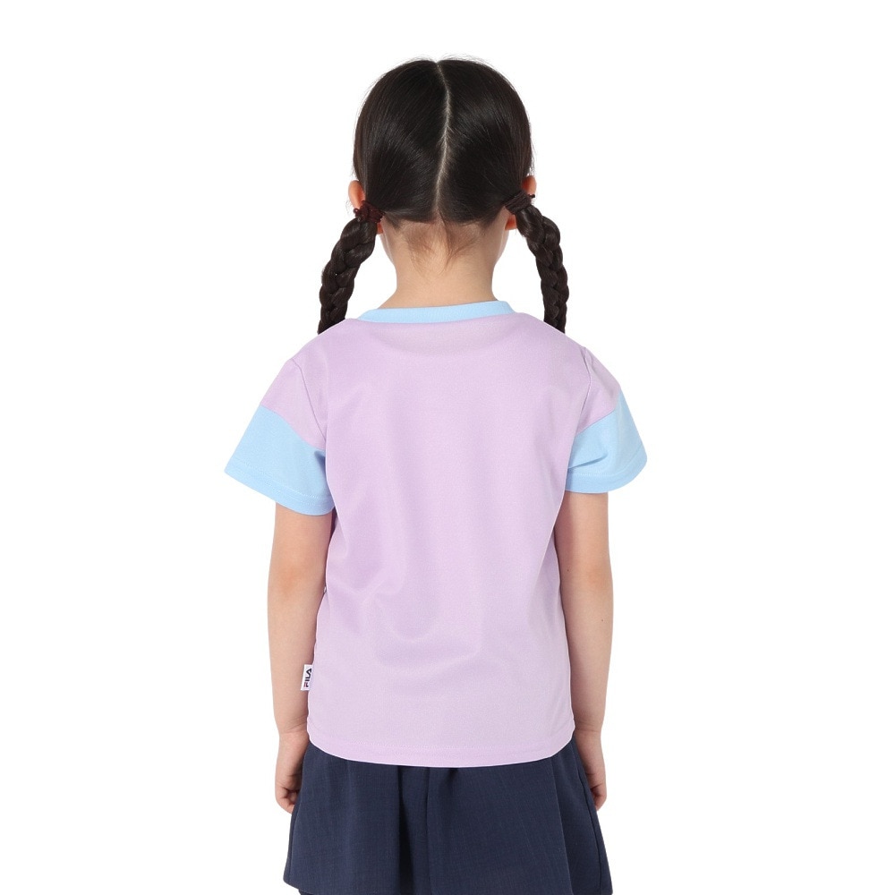 フィラ（FILA）（キッズ）ガールズ 半袖Tシャツ 115703 LAV