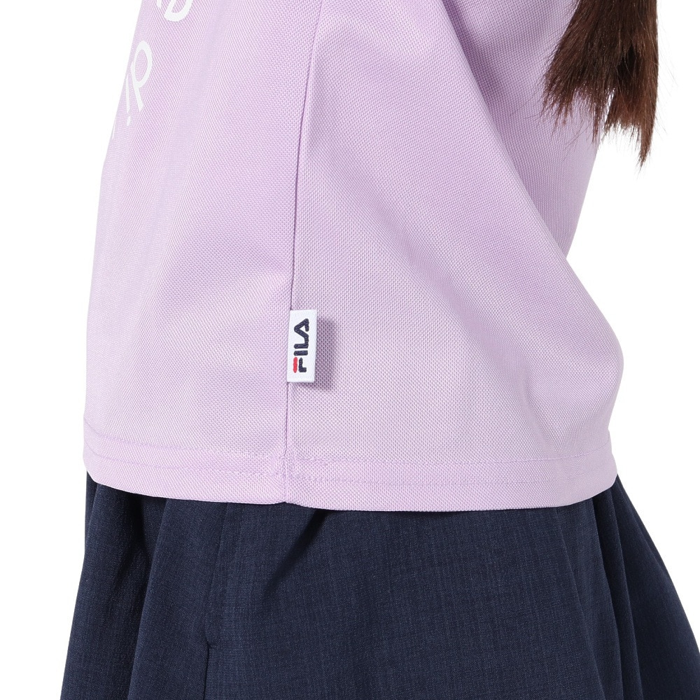 フィラ（FILA）（キッズ）ガールズ 半袖Tシャツ 115703 LAV