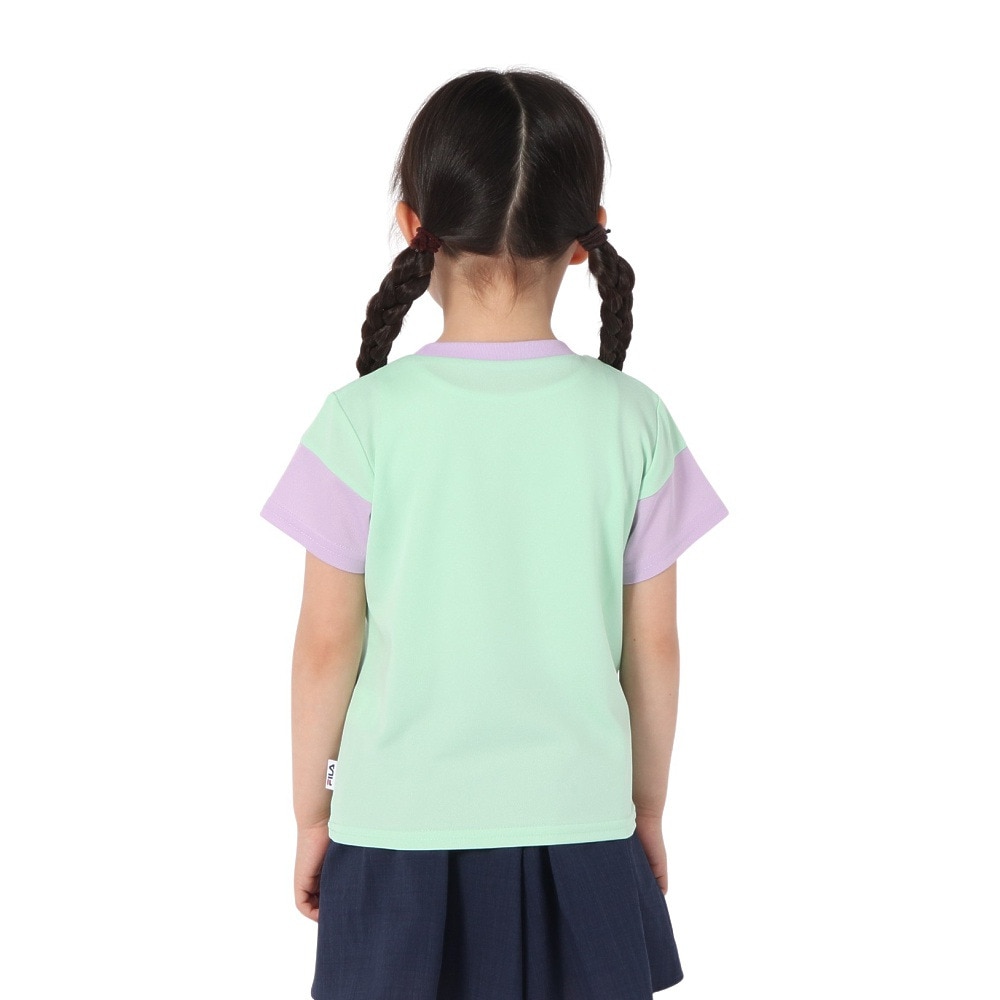 フィラ（FILA）（キッズ）ガールズ 半袖Tシャツ 115703 MNT