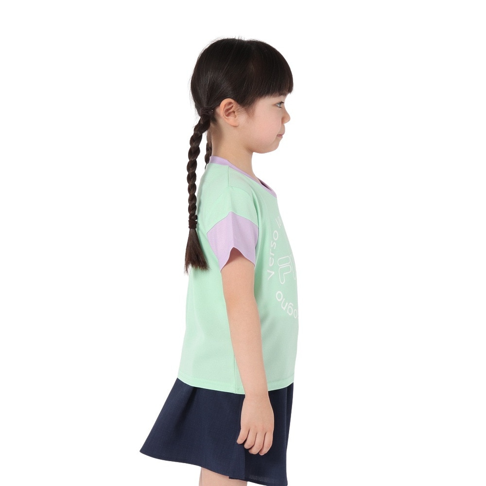 フィラ（FILA）（キッズ）ガールズ 半袖Tシャツ 115703 MNT