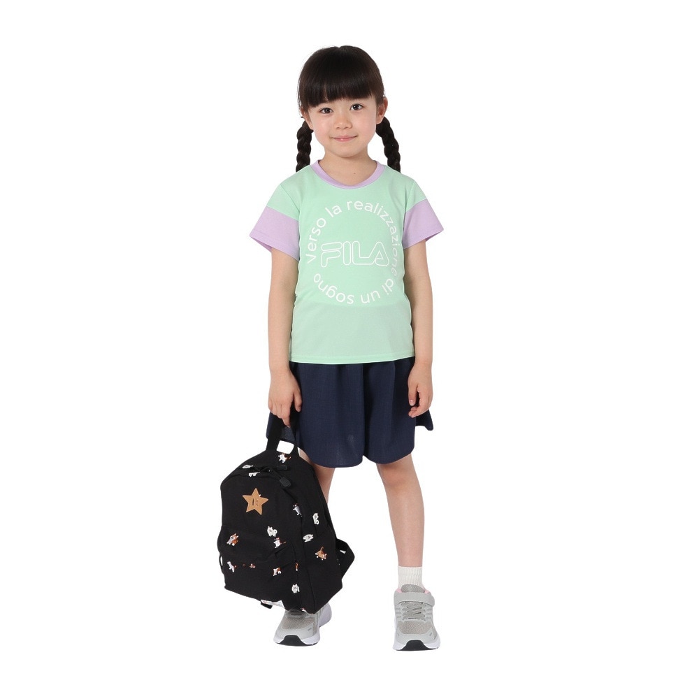 フィラ（FILA）（キッズ）ガールズ 半袖Tシャツ 115703 MNT