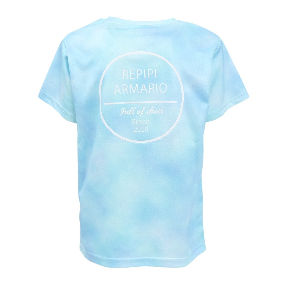 レピピアルマリオ（repipi armario）（キッズ）ジュニア 半袖Tシャツ 144891 -SAX